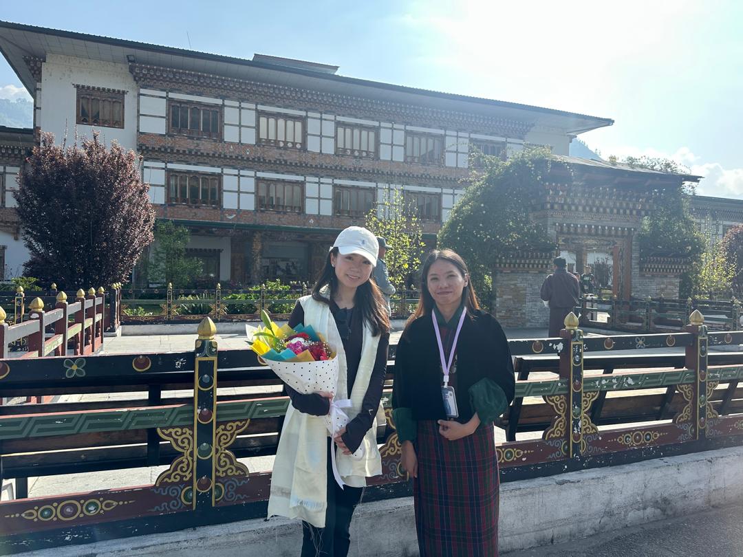 Ella from Hong Kong in Bhutan